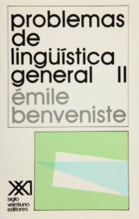 cover of the book Problemas de Linguistica General II