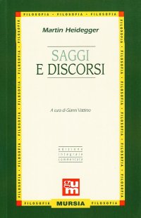 cover of the book Saggi e discorsi