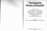 cover of the book Theologische Realenzyklopädie. Band 12: Gabler - Gesellschaft und Christentum