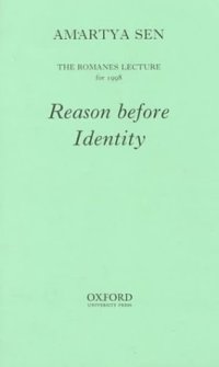 cover of the book Reason Before Identity