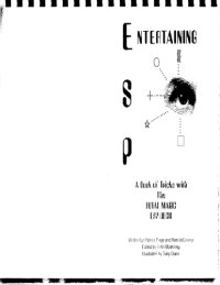 cover of the book Entertaining ESP - Great Mental Magic Tricks with a Deck of Royal Magic ESP Cards.