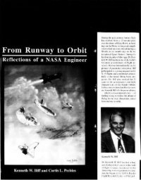 cover of the book From Runway to Orbit: Reflections of a NASA Engineer