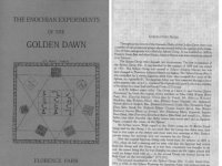 cover of the book The Enochian Experiments of the Golden Dawn: Enochian Alphabet Clairvoyantly Examined (Golden Dawn Studies No 7)