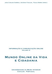 cover of the book Informação e Comunicação Online (VOL. III): Mundo Online da Vida e da Cidadania