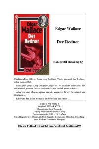 cover of the book Der Redner