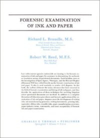 cover of the book Forensic Examination of Ink and Paper