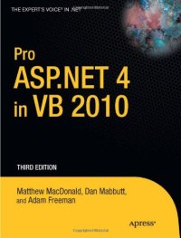 cover of the book Pro ASP.NET 4 in VB 2010