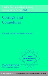 cover of the book Corings and Comodules