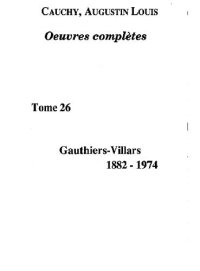 cover of the book Œuvres complètes