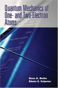 cover of the book Quantum Mechanics of One-and-Two-Electron Atoms