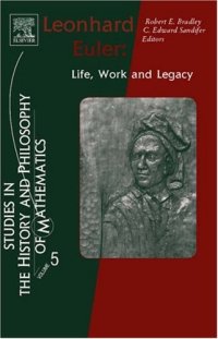 cover of the book Leonhard Euler: Life, Work and Legacy