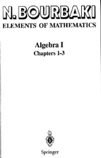 cover of the book Algebra I: Chapters 1-3