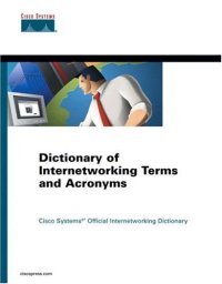 cover of the book Dictionary of Internetworking Terms and Acronyms