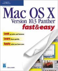 cover of the book Mac OS X Version 10.3 Panther fast & easy