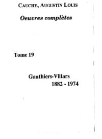 cover of the book Œuvres complètes