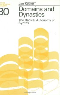 cover of the book Domains and Dynasties: The Radical Autonomy of Syntax