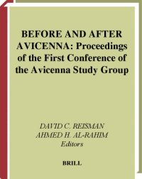 cover of the book Before and After Avicenna: Proceedings of the First Conference of the Avicenna Study Group