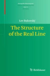 cover of the book The Structure of the Real Line