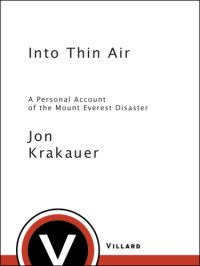 cover of the book Into Thin Air (Turtleback School & Library Binding Edition)