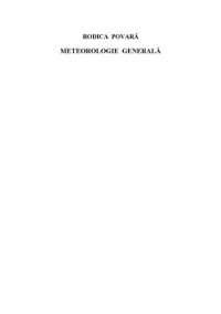 cover of the book Meteorologie Generală