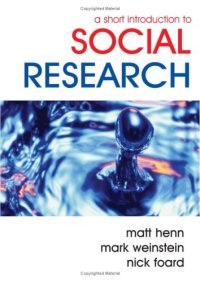 cover of the book A Short Introduction to Social Research