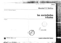 cover of the book Las sociedades tribales (Nueva coleccion labor)