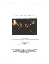 cover of the book Fourier and Wavelet Signal Processing (version alpha 2)(Feb 2011)