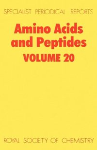 cover of the book Amino Acids and Peptides (SPR Amino Acids, Peptides (RSC)) vol. 20