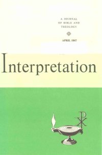 cover of the book Interpretation. A Journal of Bible and Theology 41 (April, 1987): The Sermon on the Mount