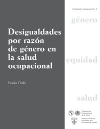 cover of the book Desigualdades por razon de genero en la salud ocupacional