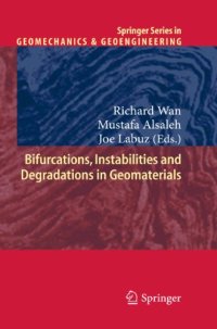 cover of the book Bifurcations, Instabilities and Degradations in Geomaterials