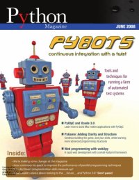 cover of the book Python Magazine (June 2008)