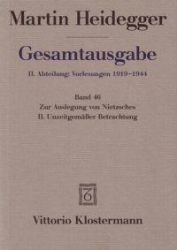 cover of the book Zur Auslegung von Nietzsches II. Unzeitgemäßer Betrachtung