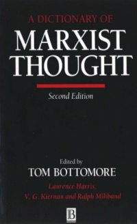 cover of the book A Dictionary of Marxist Thought