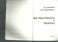 cover of the book Multikulturalita a edukácia