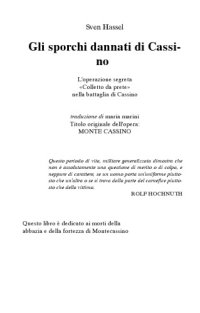 cover of the book Gli sporchi dannati di Cassino