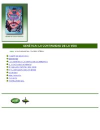 cover of the book Genetica: La continuidad de la vida