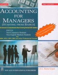 cover of the book Accounting for Managers