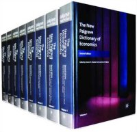 cover of the book The New Palgrave Dictionary of Economics (8 Volume Set)