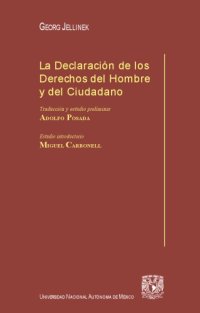 cover of the book La Declaración de los Derechos del Hombre y del Ciudadano