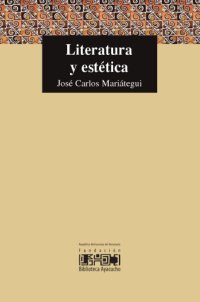 cover of the book Literatura y estética