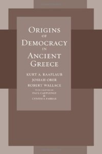 cover of the book Origins of Democracy in Ancient Greece