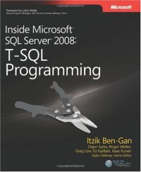 cover of the book Inside Microsoft SQL Server 2008: T-SQL Programming (Pro-Developer)