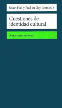 cover of the book Cuestiones de Identidad Cultural