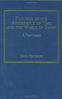 cover of the book Plotinus on the Appearance of Time and the World of Sense