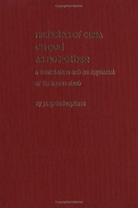 cover of the book Nicholas of Cusa on God As Not-Other: A Translation and an Appraisal of De Li Non Aliud