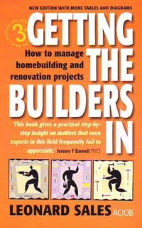 cover of the book Getting the Builders in: How to Manage Homebuilding and Renovation Projects