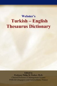 cover of the book Websters Turkish - English Thesaurus Dictionary