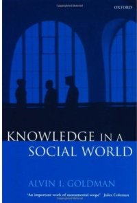 cover of the book Knowledge in a Social World