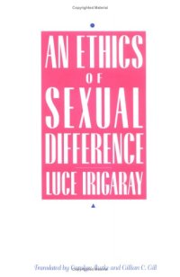 cover of the book An Ethics of Sexual Difference